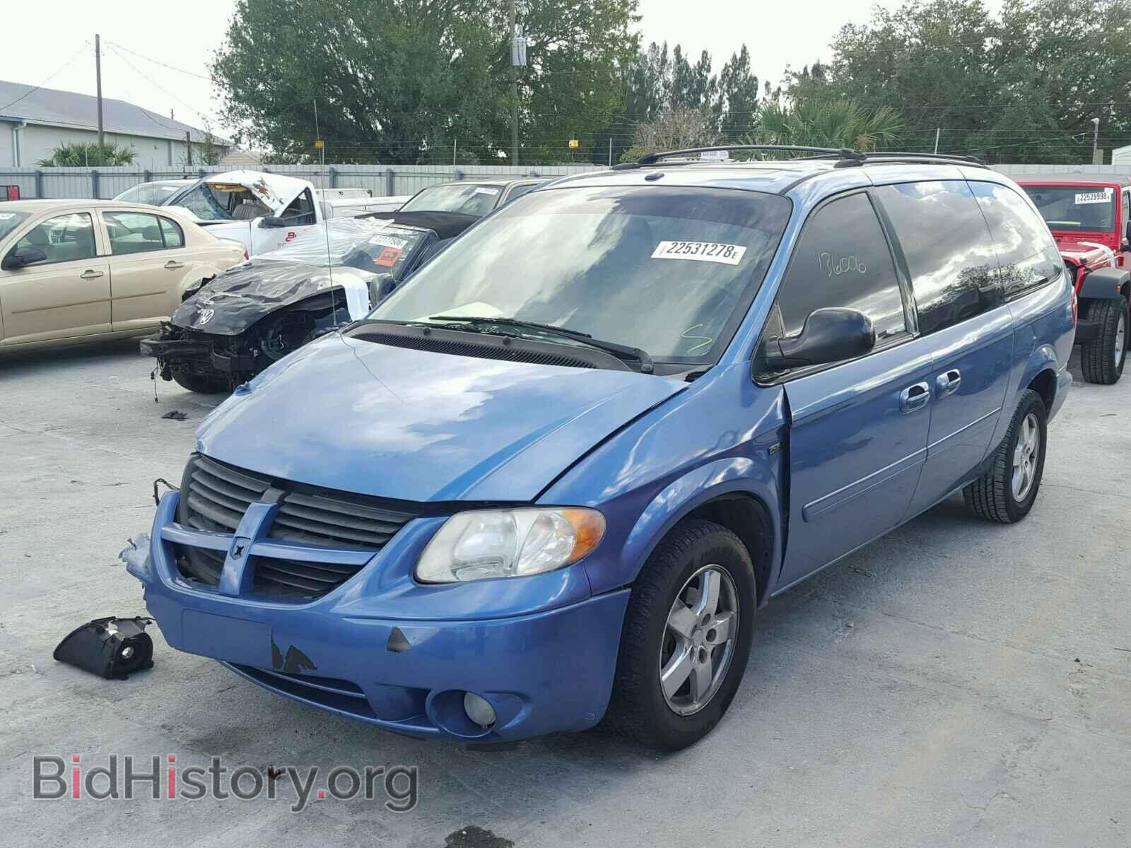 2007 DODGE CARAVAN - VIN: 2D4GP44L97R192107 - Фото 2