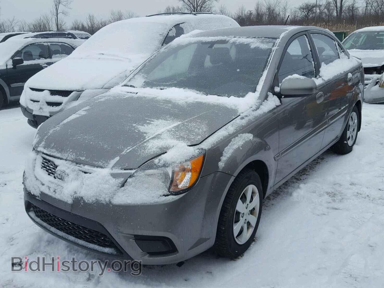 2011 KIA RIO BASE - VIN: KNADH4A35B6856515 - Фото 2