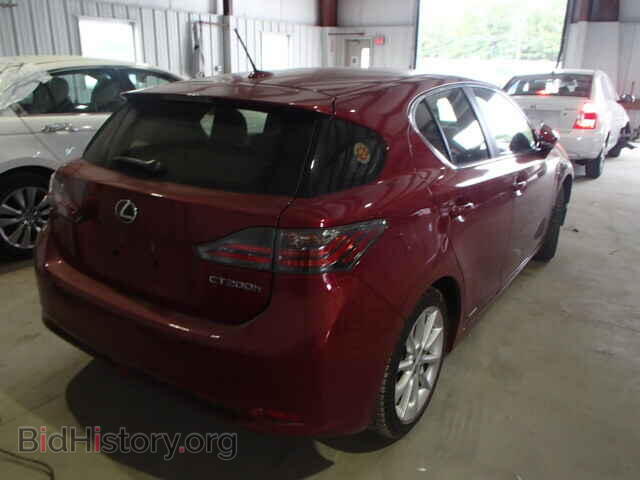 2013 LEXUS CT 200 - VIN: JTHKD5BH4D2146567 - Фото 4