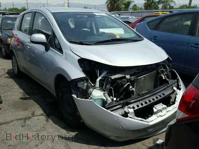 2014 Nissan VERSA Versa Note (VIN 3N1CE2CP9EL383064) — photo 1 of 10, Copart, damage: front end