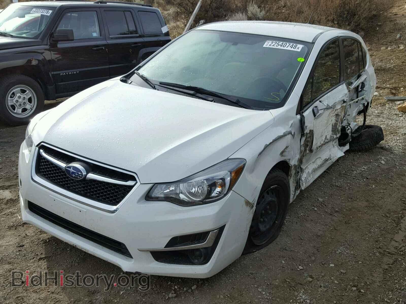 2015 SUBARU IMPREZA BA - VIN: JF1GPAA63F8239691 - Фото 2