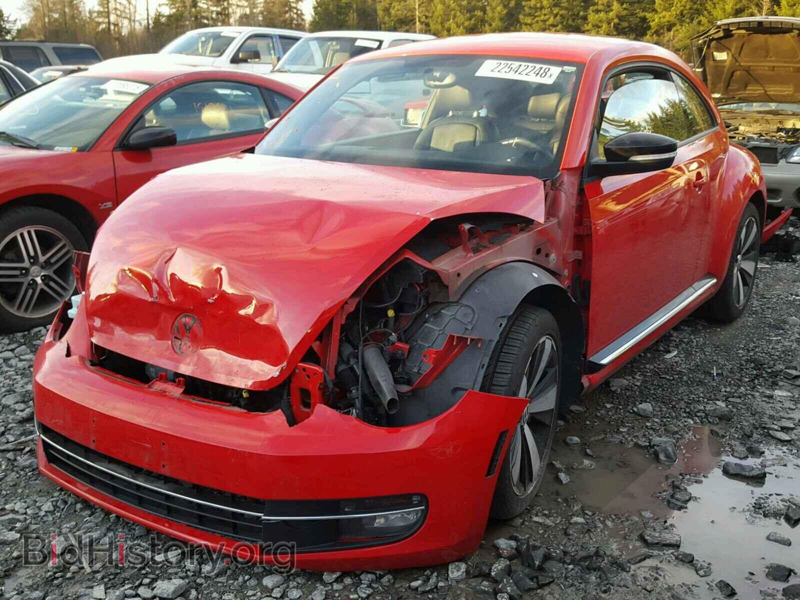 2012 VOLKSWAGEN BEETLE - VIN: 3VWVA7AT2CM609318 - Фото 2