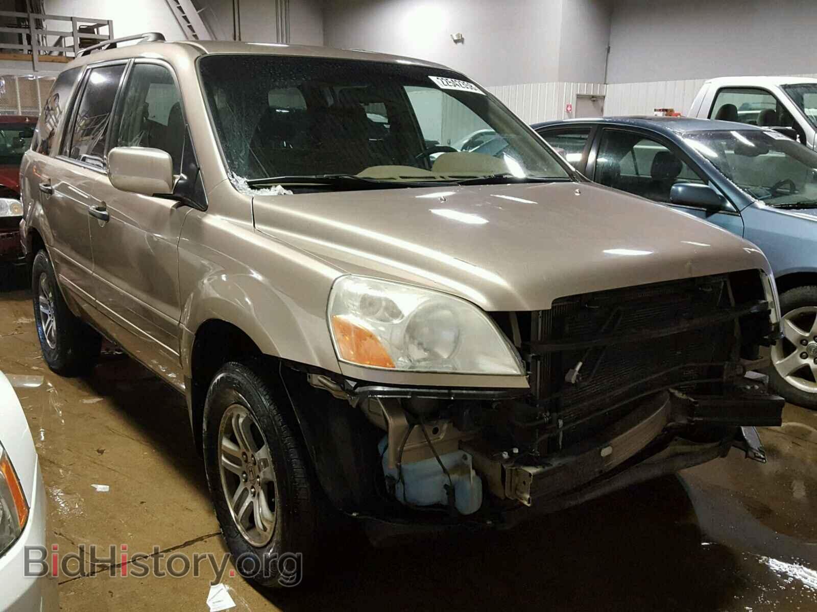 Photo 5FNYF18405B036018 - HONDA PILOT 2005