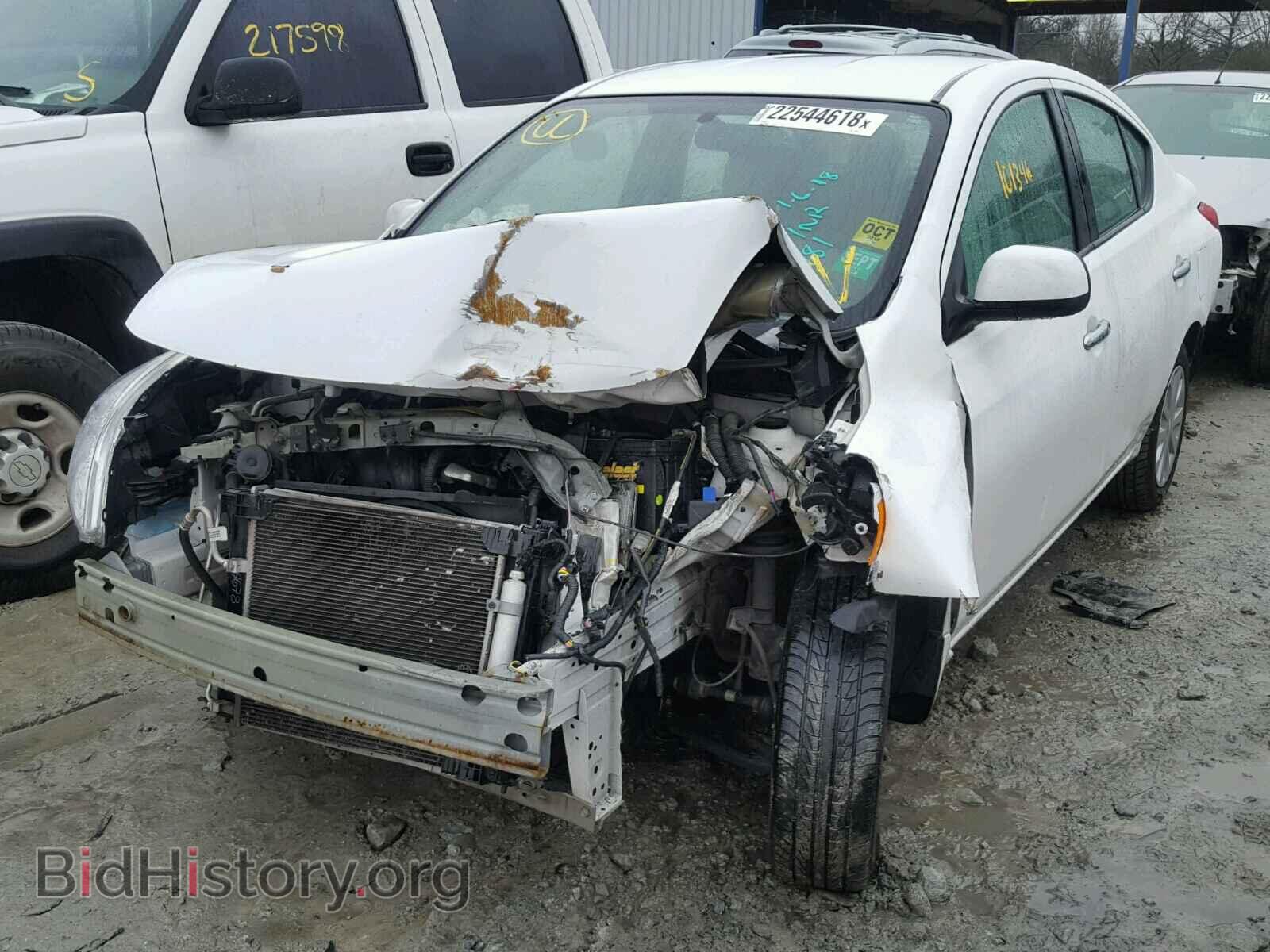 2012 NISSAN VERSA - VIN: 3N1CN7AP1CL945181 - Фото 2