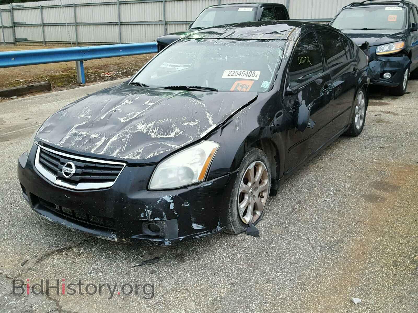 2008 NISSAN MAXIMA - VIN: 1N4BA41EX8C827351 - Фото 2