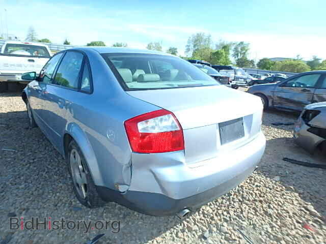 2002 AUDI A4 - VIN: WAULC68EX2A290541 - Фото 3
