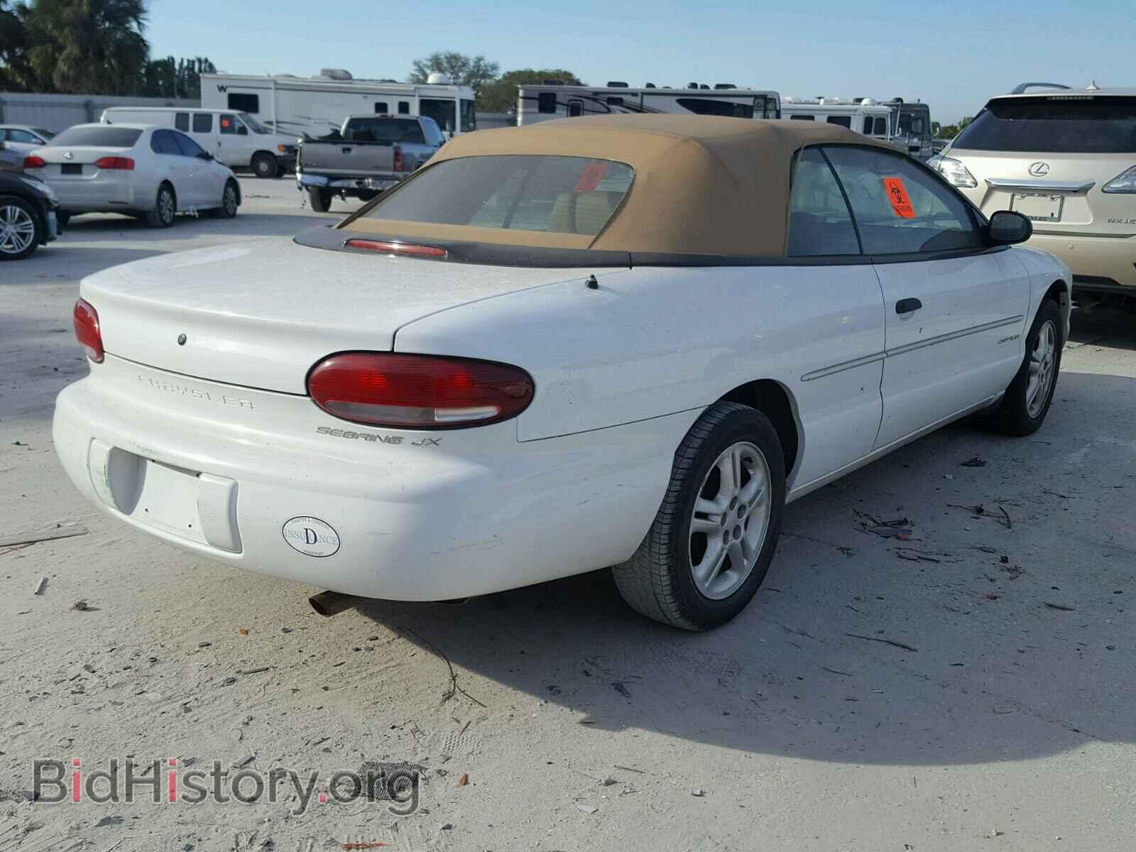 1998 CHRYSLER SEBRING - VIN: 3C3EL45X9WT312764 - Фото 4