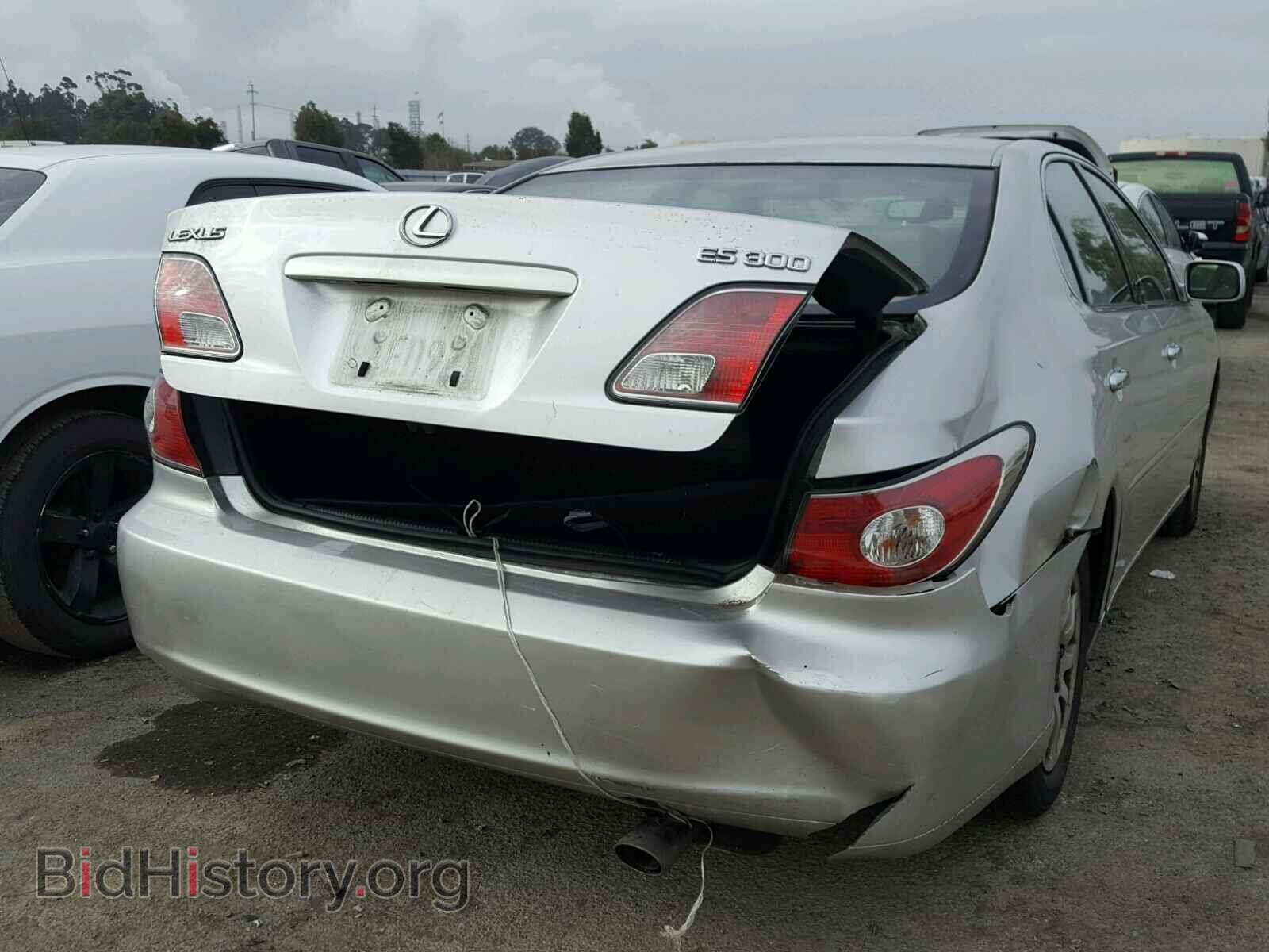 2002 LEXUS ES300 - VIN: JTHBF30G925028101 - Фото 4
