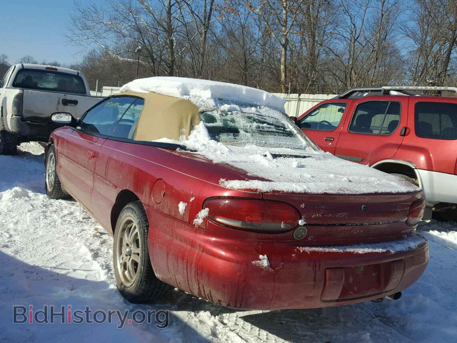 1996 CHRYSLER SEBRING - VIN: 3C3EL55H1TT317757 - Фото 3