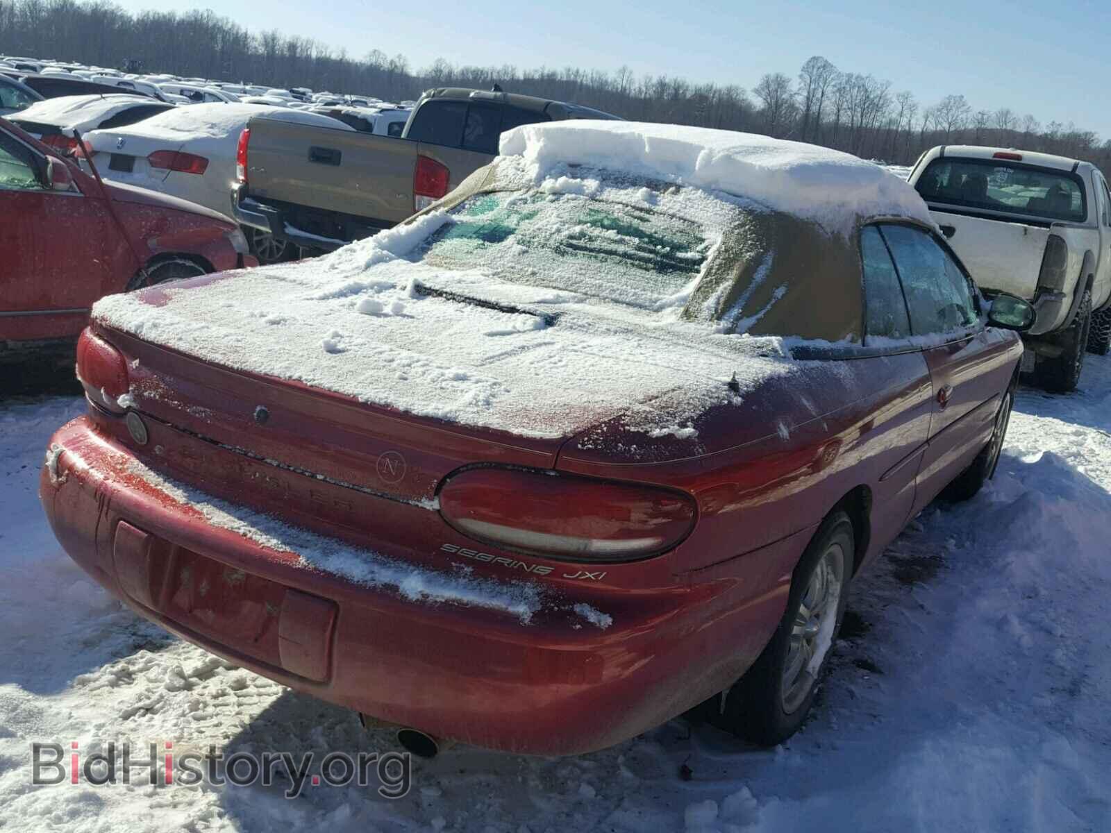 1996 CHRYSLER SEBRING - VIN: 3C3EL55H1TT317757 - Фото 4