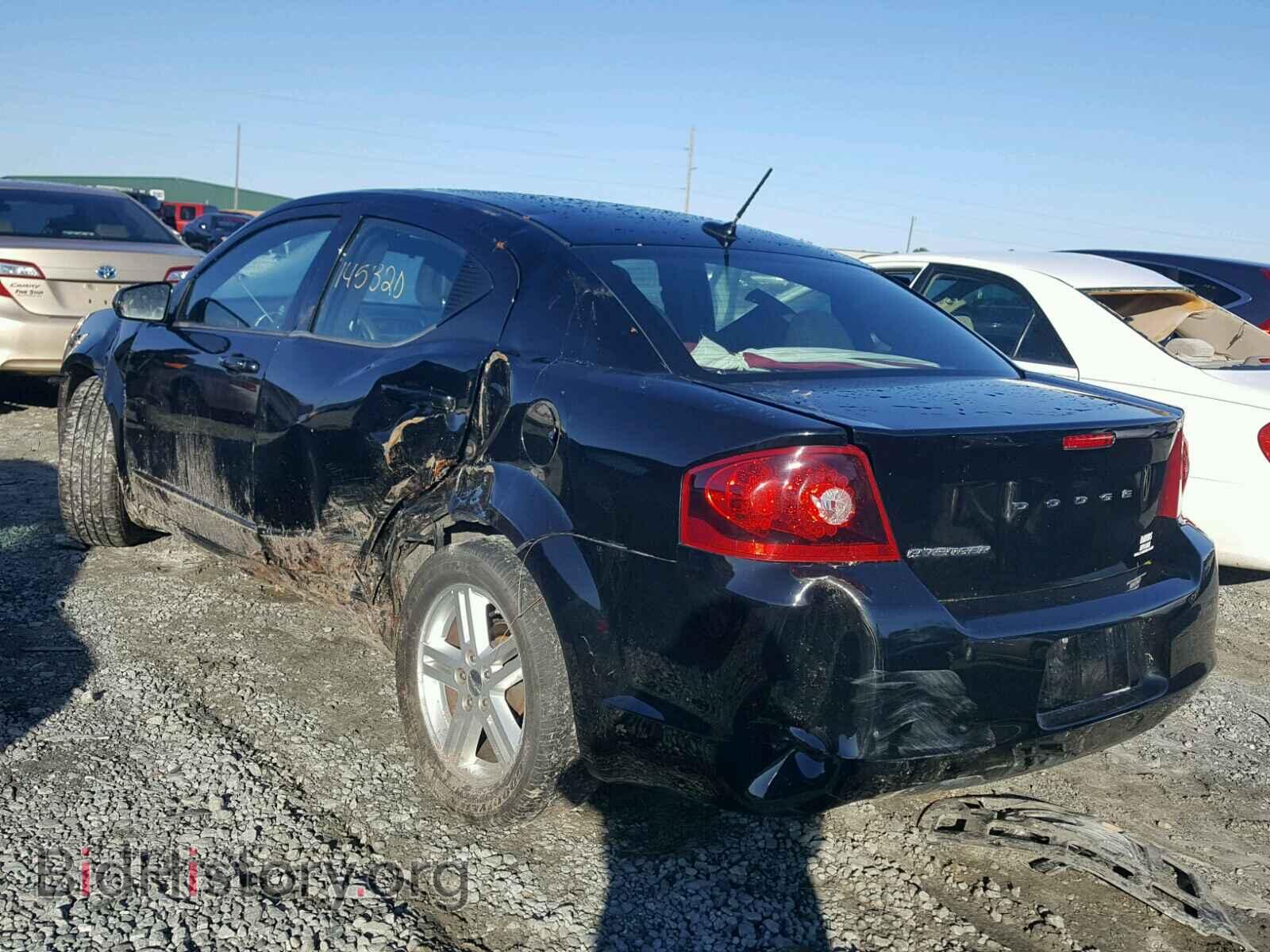 2012 DODGE AVENGER - VIN: 1C3CDZCB2CN182038 - Фото 3