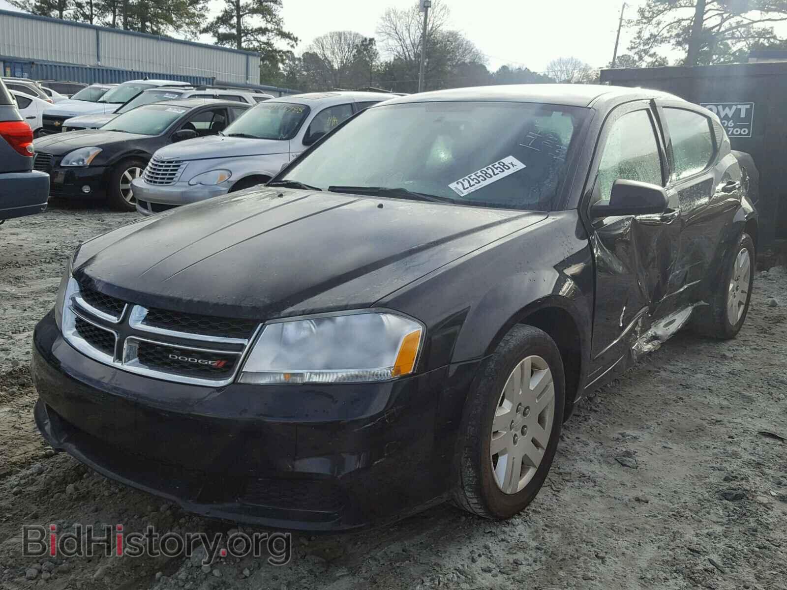 2012 DODGE AVENGER - VIN: 1C3CDZAB9CN322508 - Фото 2