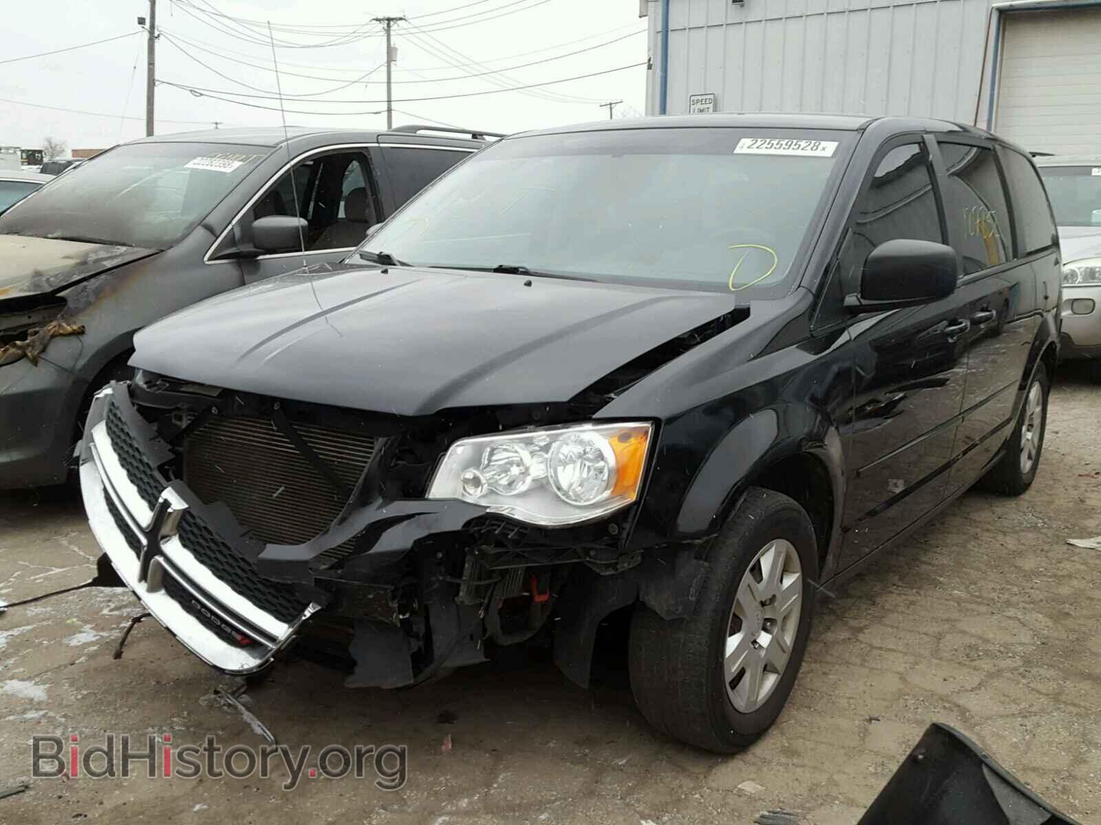 2012 DODGE CARAVAN - VIN: 2C4RDGBG8CR333524 - Фото 2