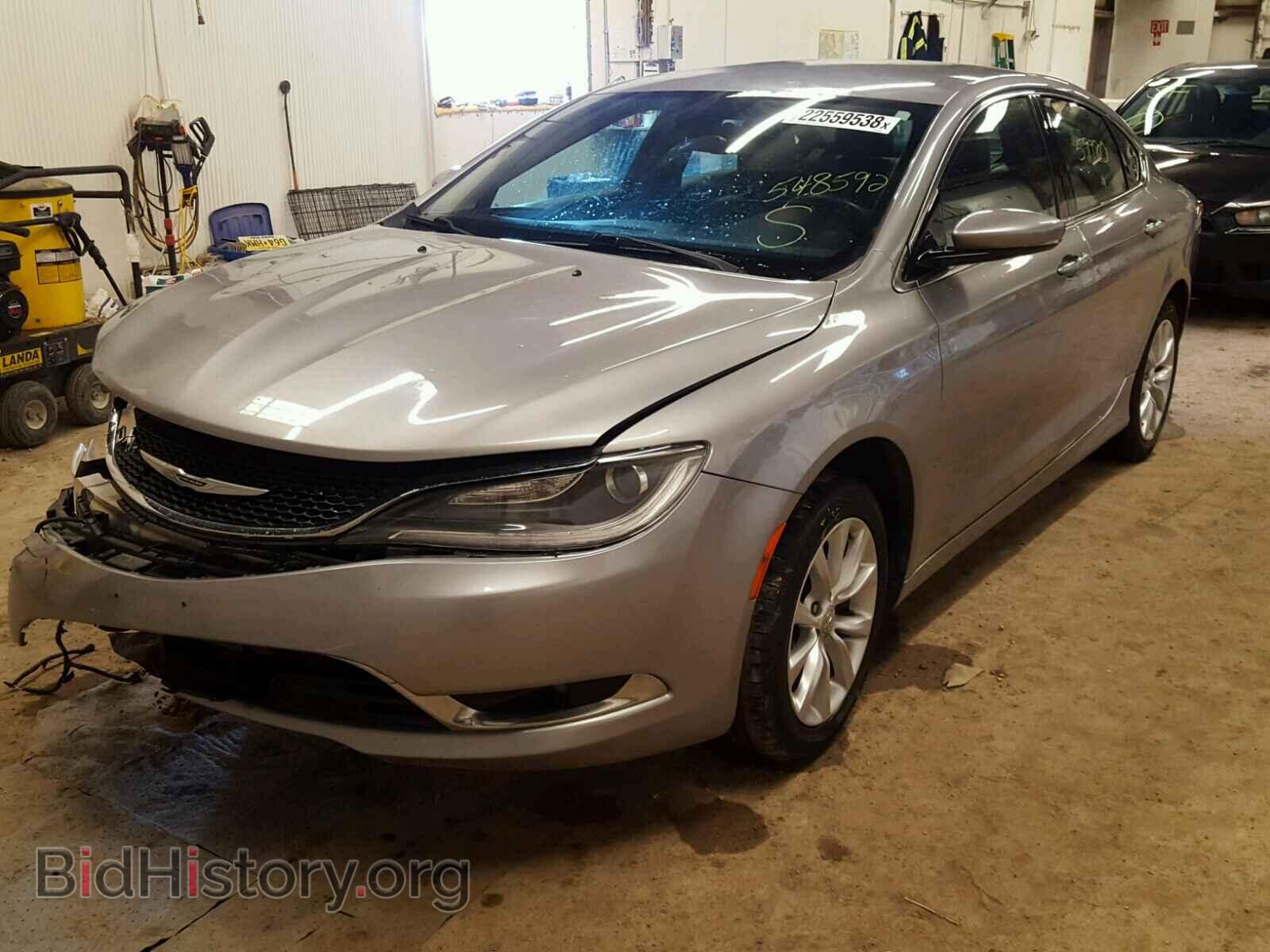 2015 CHRYSLER 200 - VIN: 1C3CCCCB1FN548592 - Фото 2