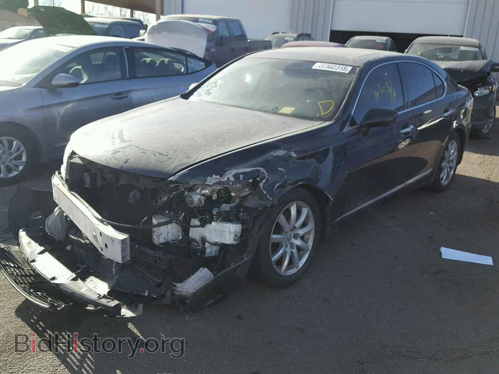 2007 LEXUS LS460 - VIN: JTHBL46F275049442 - Фото 2