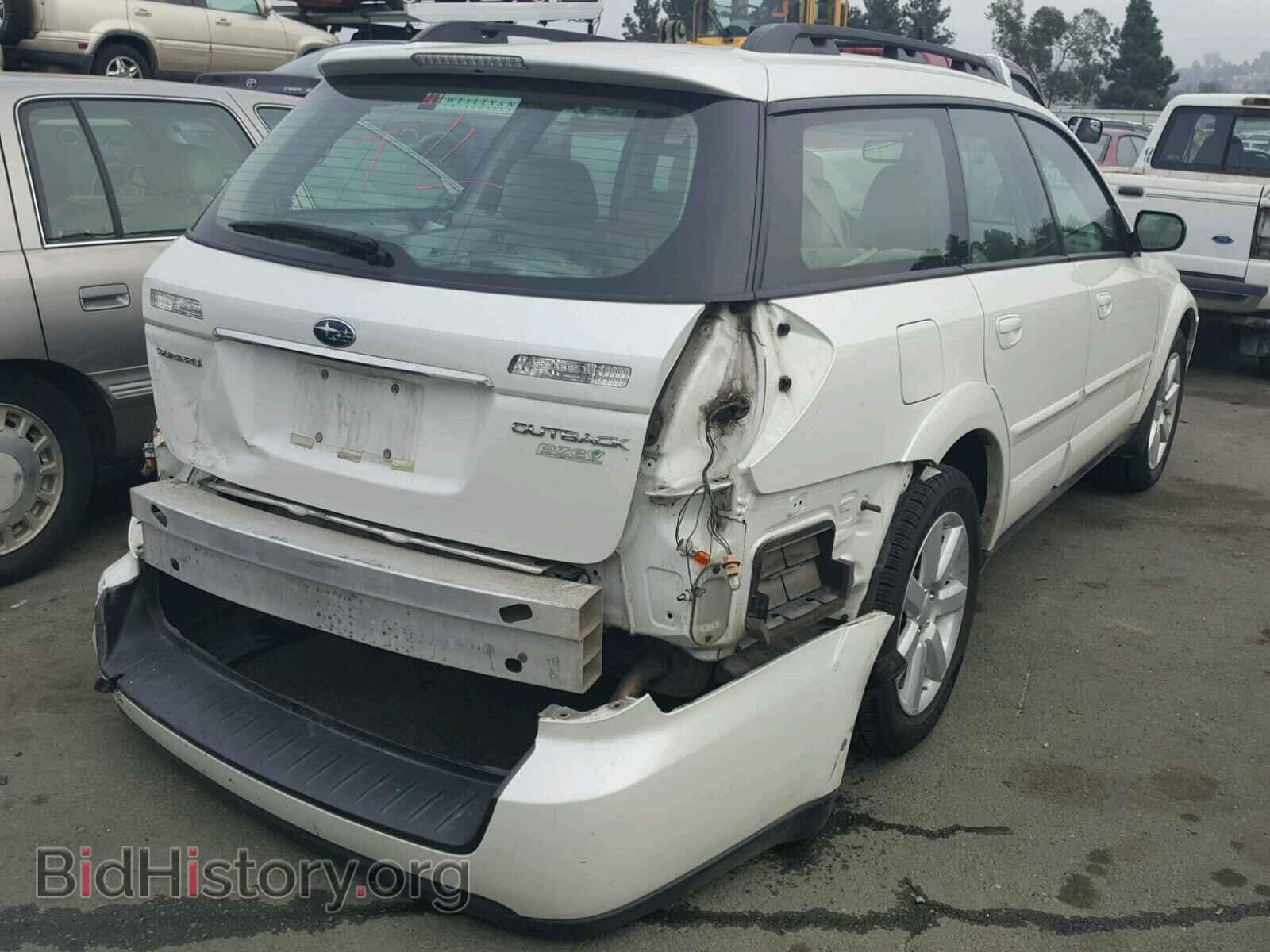 2008 SUBARU OUTBACK - VIN: 4S4BP62C187366952 - Фото 4