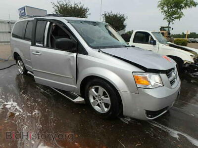 2010 Dodge CARAVAN Grand Hero, silver — VIN 2D4RN3D13AR487220, Copart