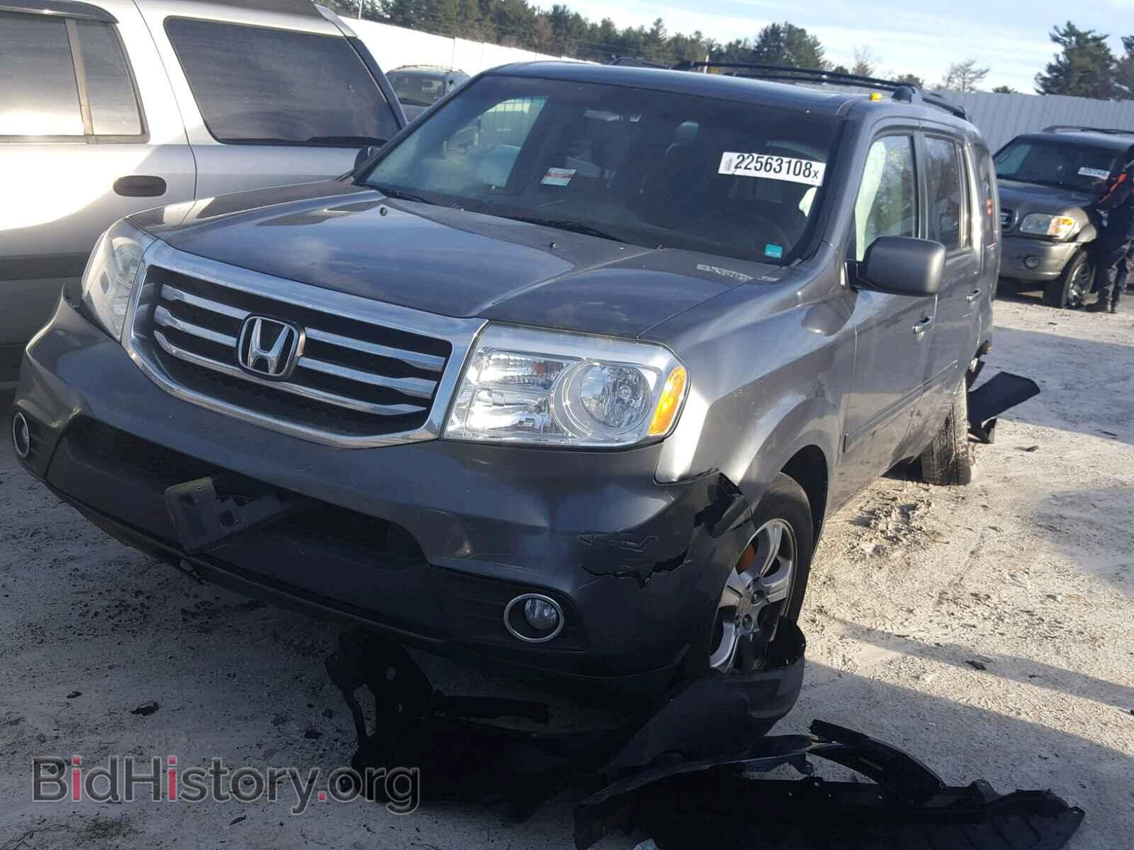 2013 HONDA PILOT - VIN: 5FNYF4H5XDB022555 - Фото 2