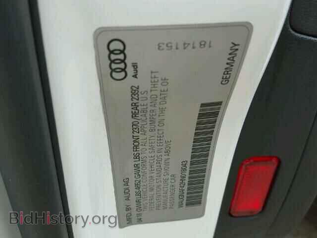 2017 AUDI A4 - VIN: WAUGNAF42HN018043 - Фото 10