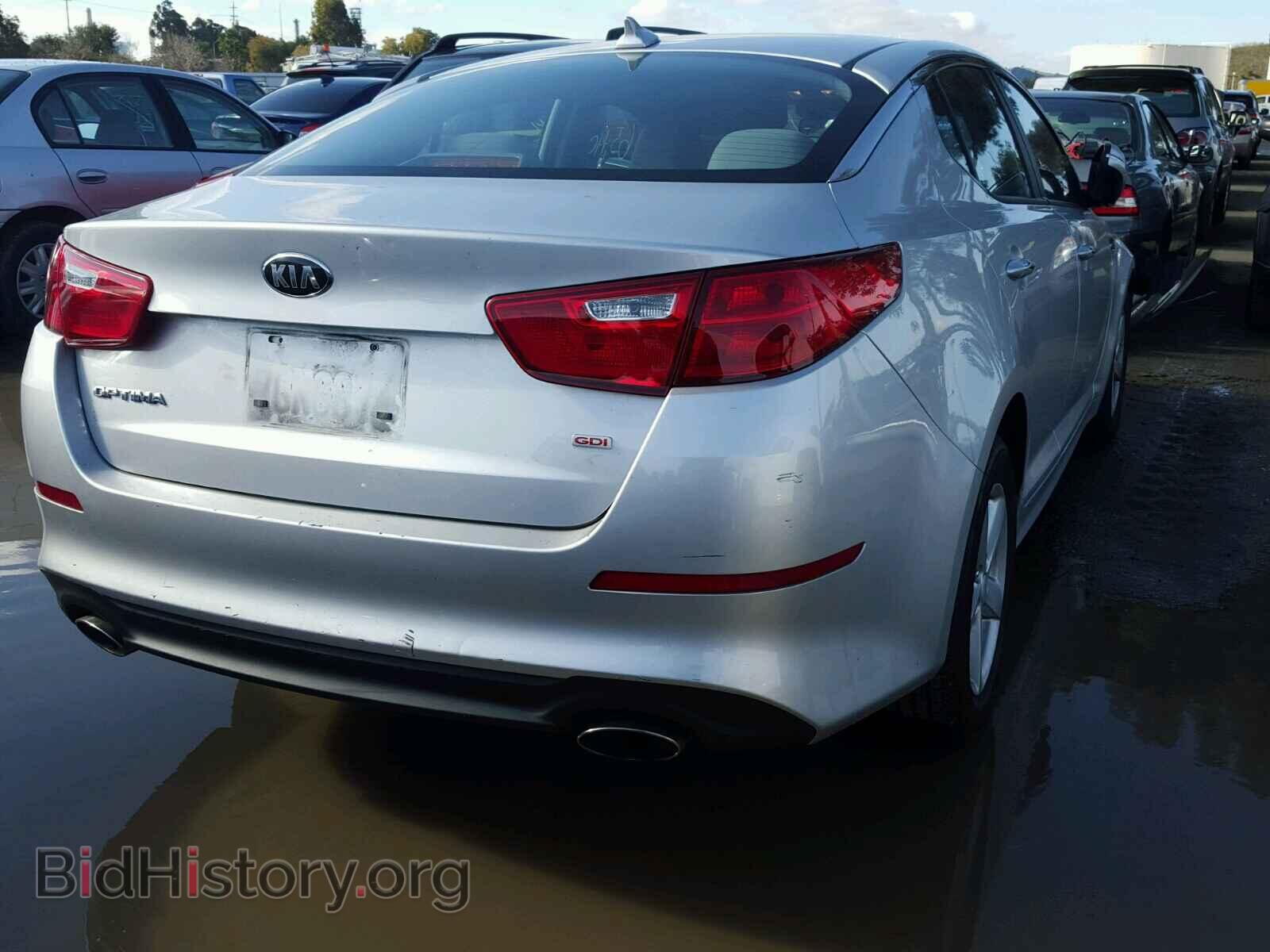 2014 KIA OPTIMA - VIN: KNAGM4A71E5521435 - Фото 4