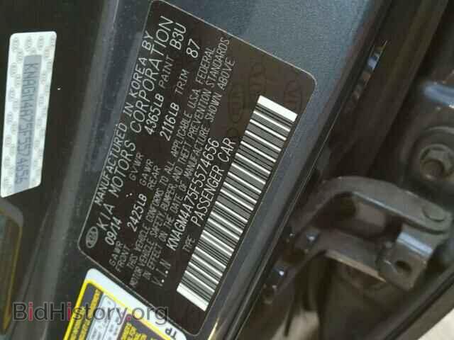 2015 KIA OPTIMA - VIN: KNAGM4A75F5574656 - Photo 10