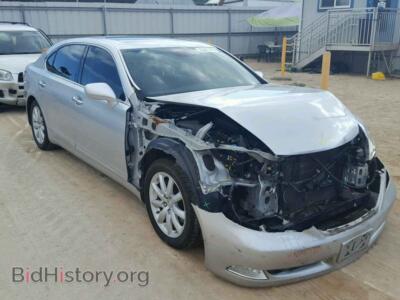 2007 Lexus LS460 LS 460l, silver — VIN JTHGL46F975001796, Copart