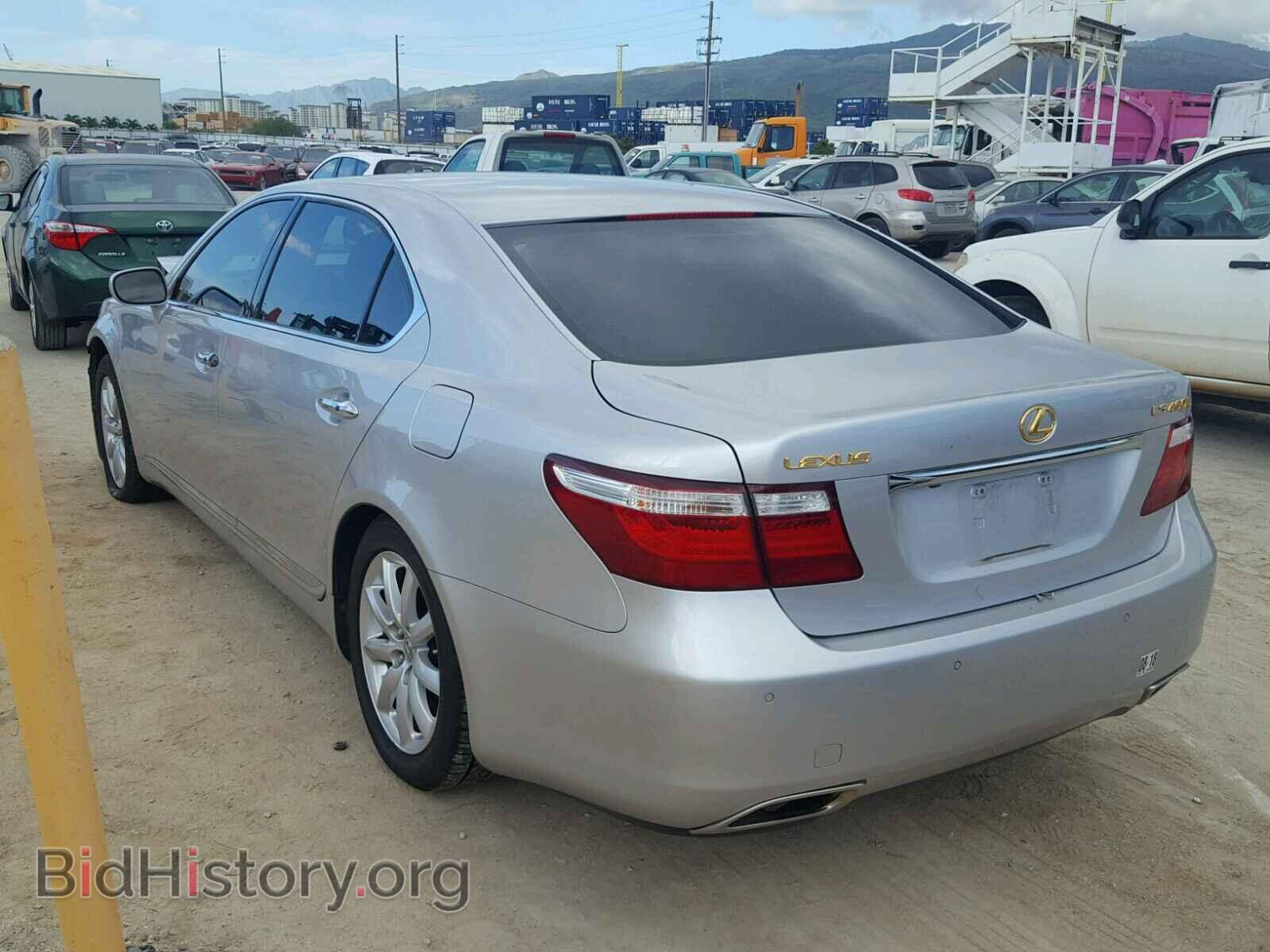 2007 LEXUS LS460 - VIN: JTHGL46F975001796 - Фото 3