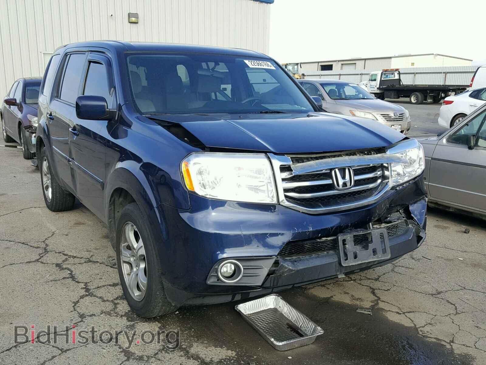 Фотография 5FNYF4H48EB045759 - HONDA PILOT 2014