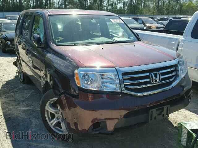 Фотография 5FNYF3H54DB041144 - HONDA PILOT 2013
