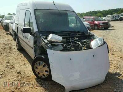 2012 Ford TRANSIT CO, white — VIN NM0LS7DN0CT111041, Copart