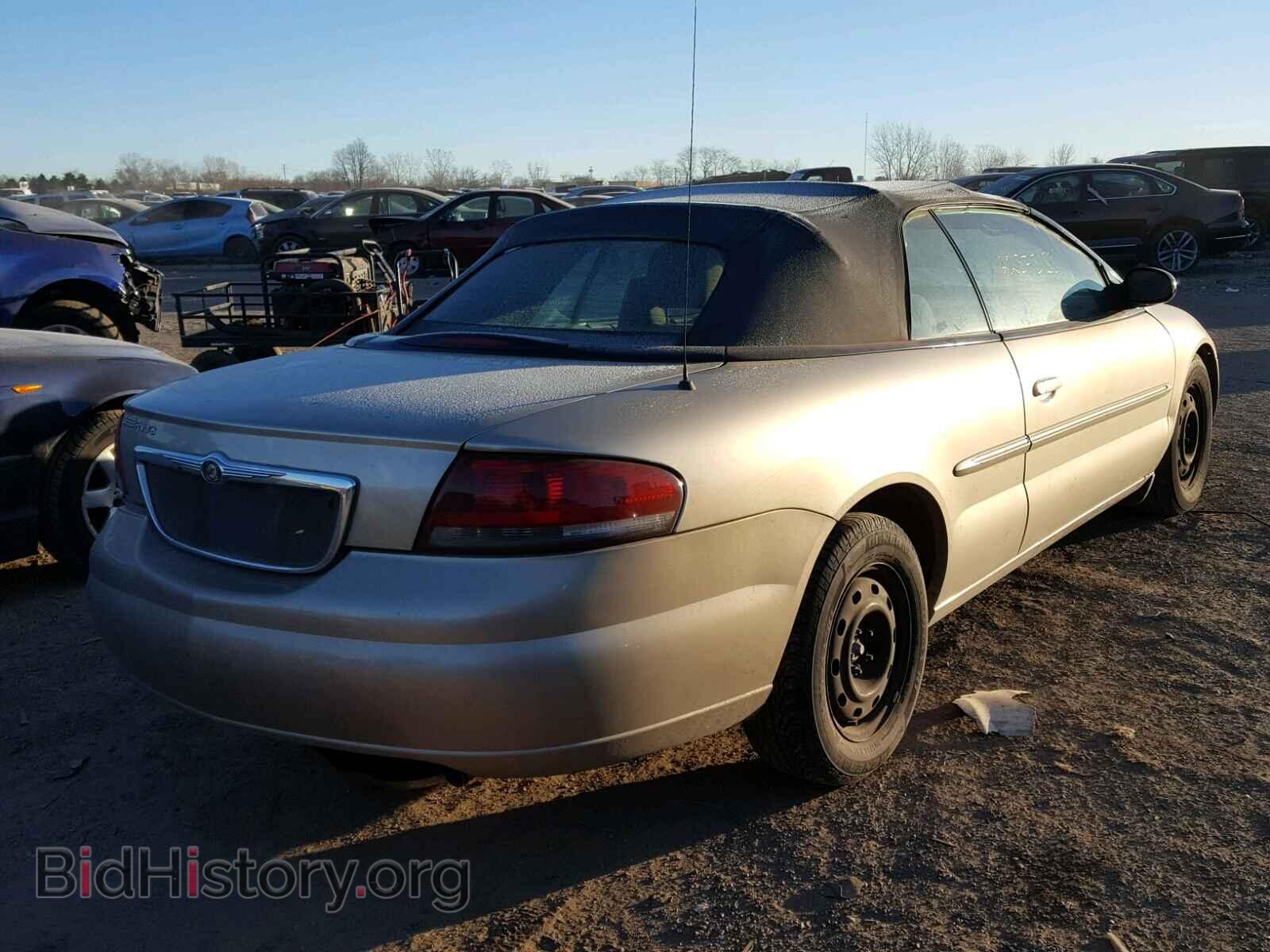 2004 CHRYSLER SEBRING - VIN: 1C3EL45X14N340636 - Фото 4