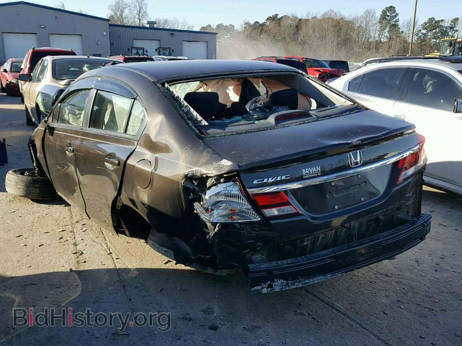 2014 HONDA CIVIC - VIN: 2HGFB2F89EH513409 - Фото 3