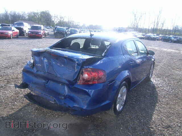 2014 DODGE AVENGER - VIN: 1C3CDZAB9EN215445 - Фото 4