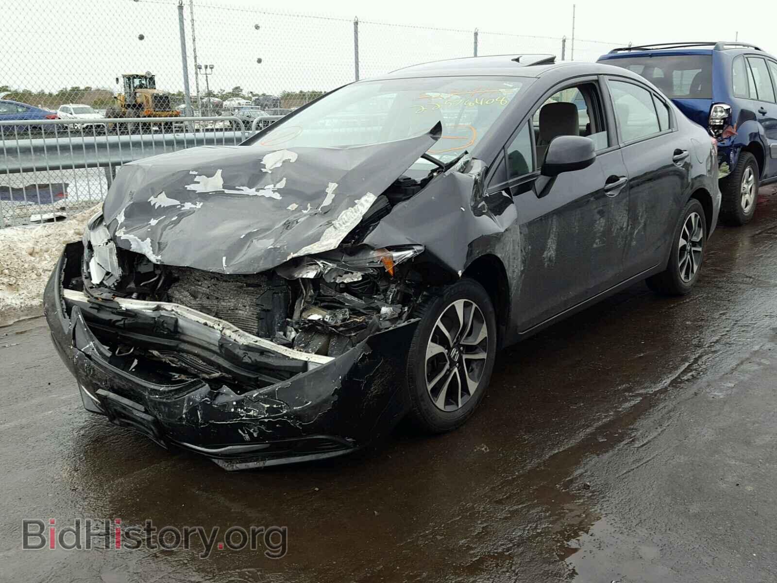 2013 HONDA CIVIC - VIN: 2HGFB2F83DH532018 - Фото 2
