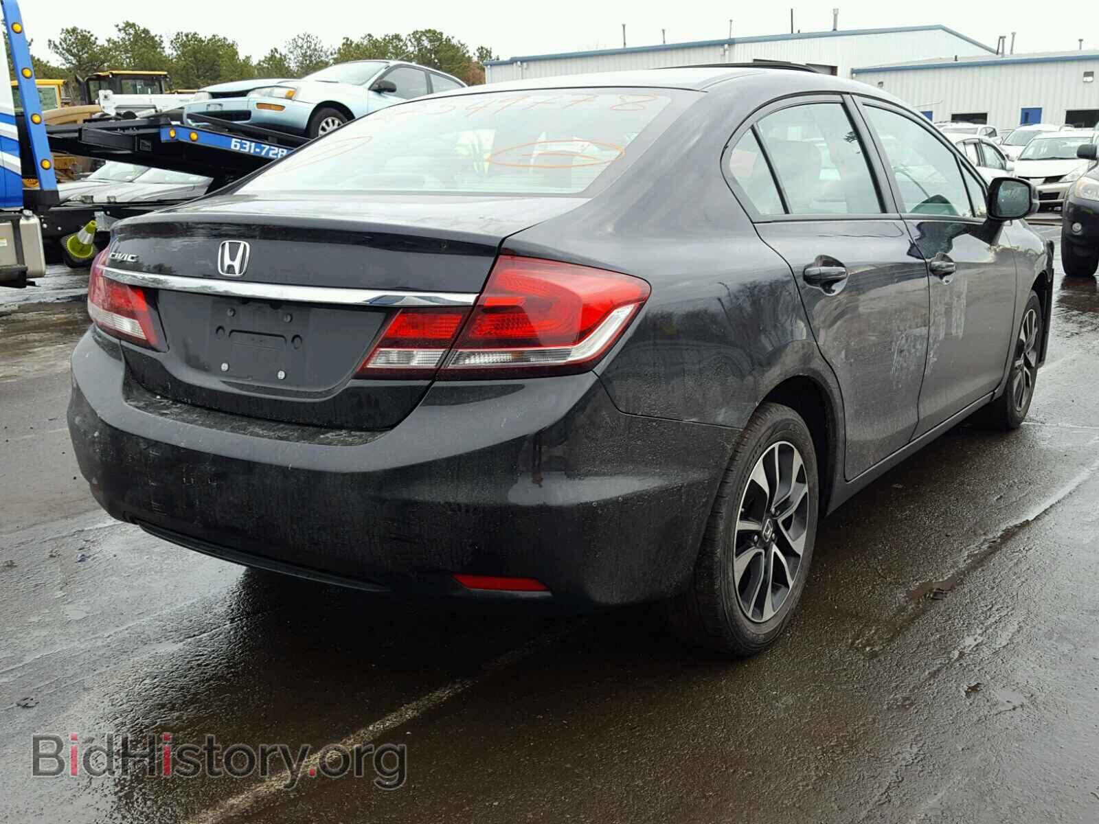 2013 HONDA CIVIC - VIN: 2HGFB2F83DH532018 - Фото 4