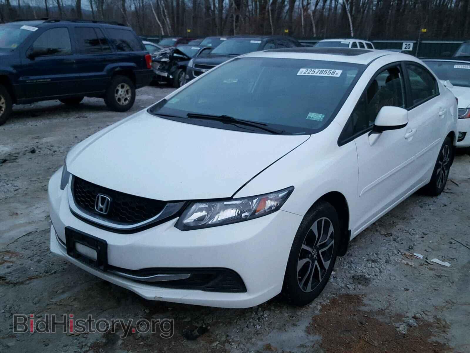 2013 HONDA CIVIC - VIN: 19XFB2F86DE270957 - Фото 2