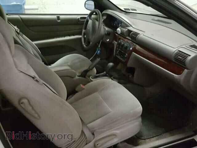 2002 CHRYSLER SEBRING - VIN: 1C3EL45R92N100989 - Фото 5