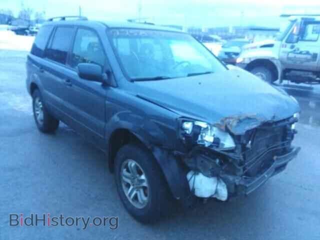 Photo 5FNYF18595B044353 - HONDA PILOT 2005