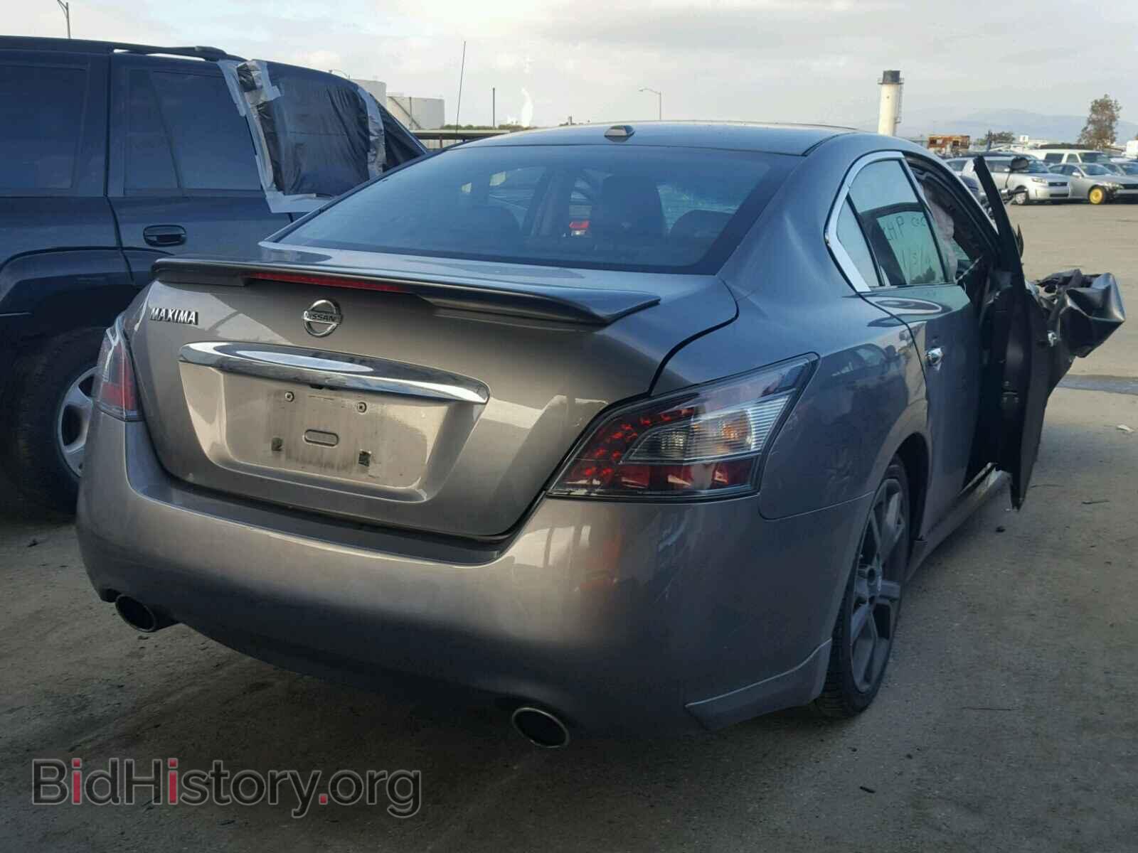 2014 NISSAN MAXIMA S - VIN: 1N4AA5AP7EC434308 - Фото 4
