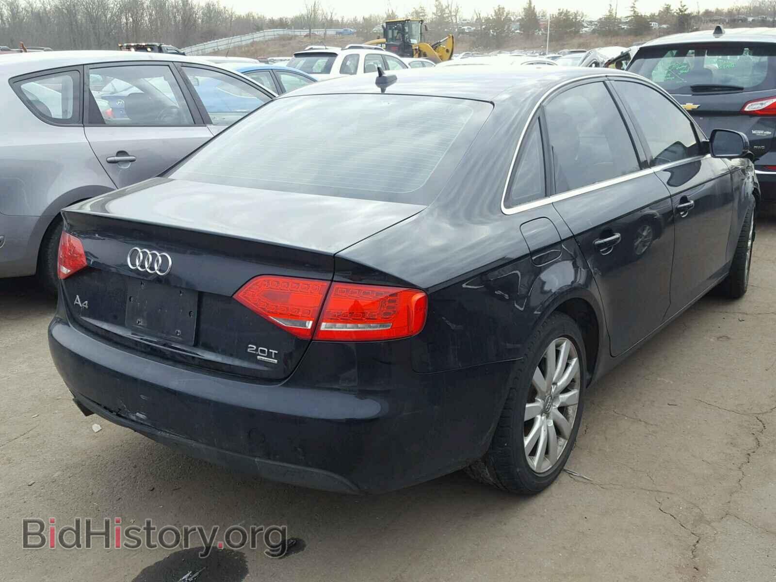 2012 AUDI A4 - VIN: WAUDFAFL6CN011547 - Фото 4