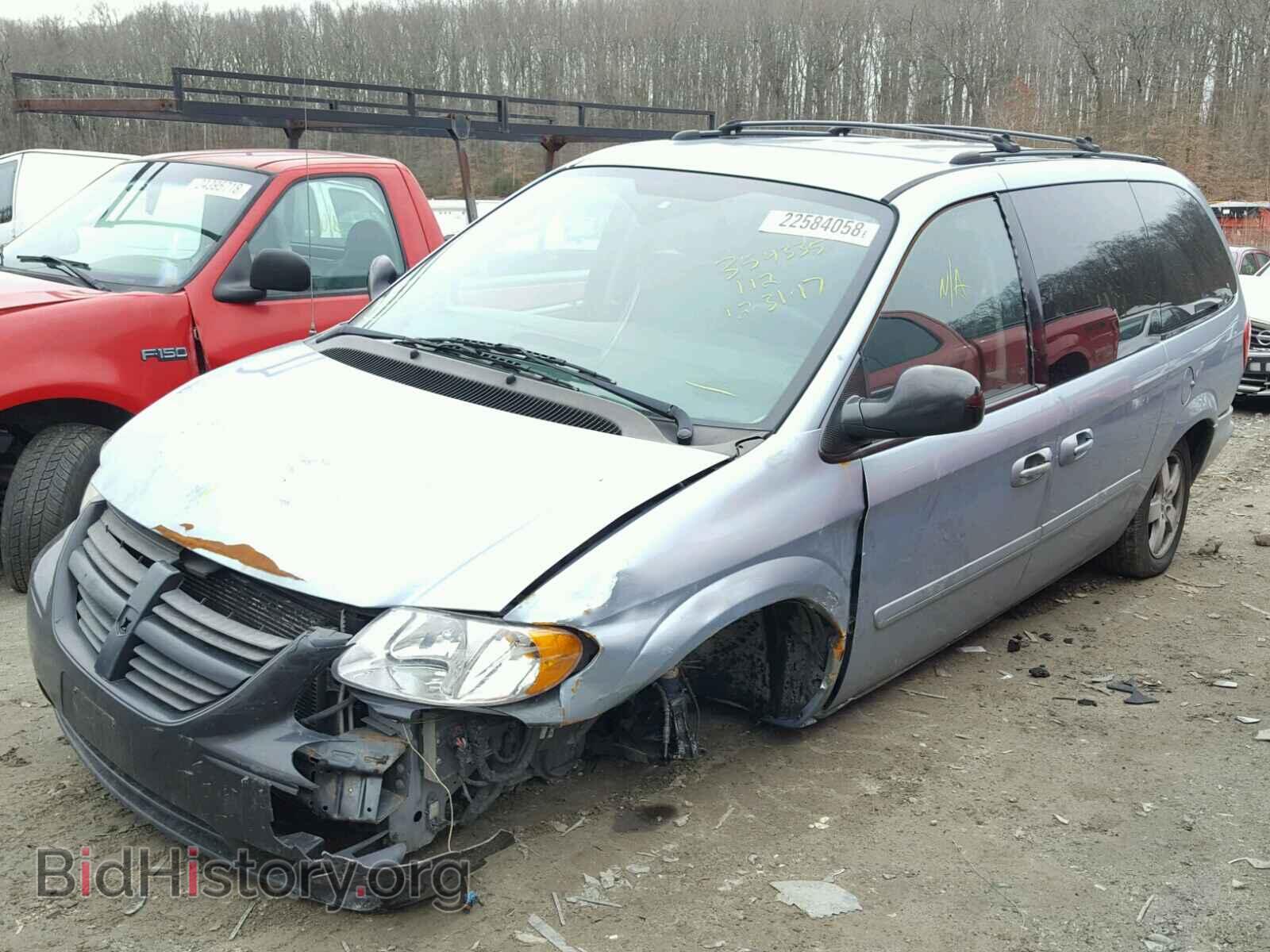 2005 DODGE CARAVAN - VIN: 2D4GP44L25R515104 - Фото 2