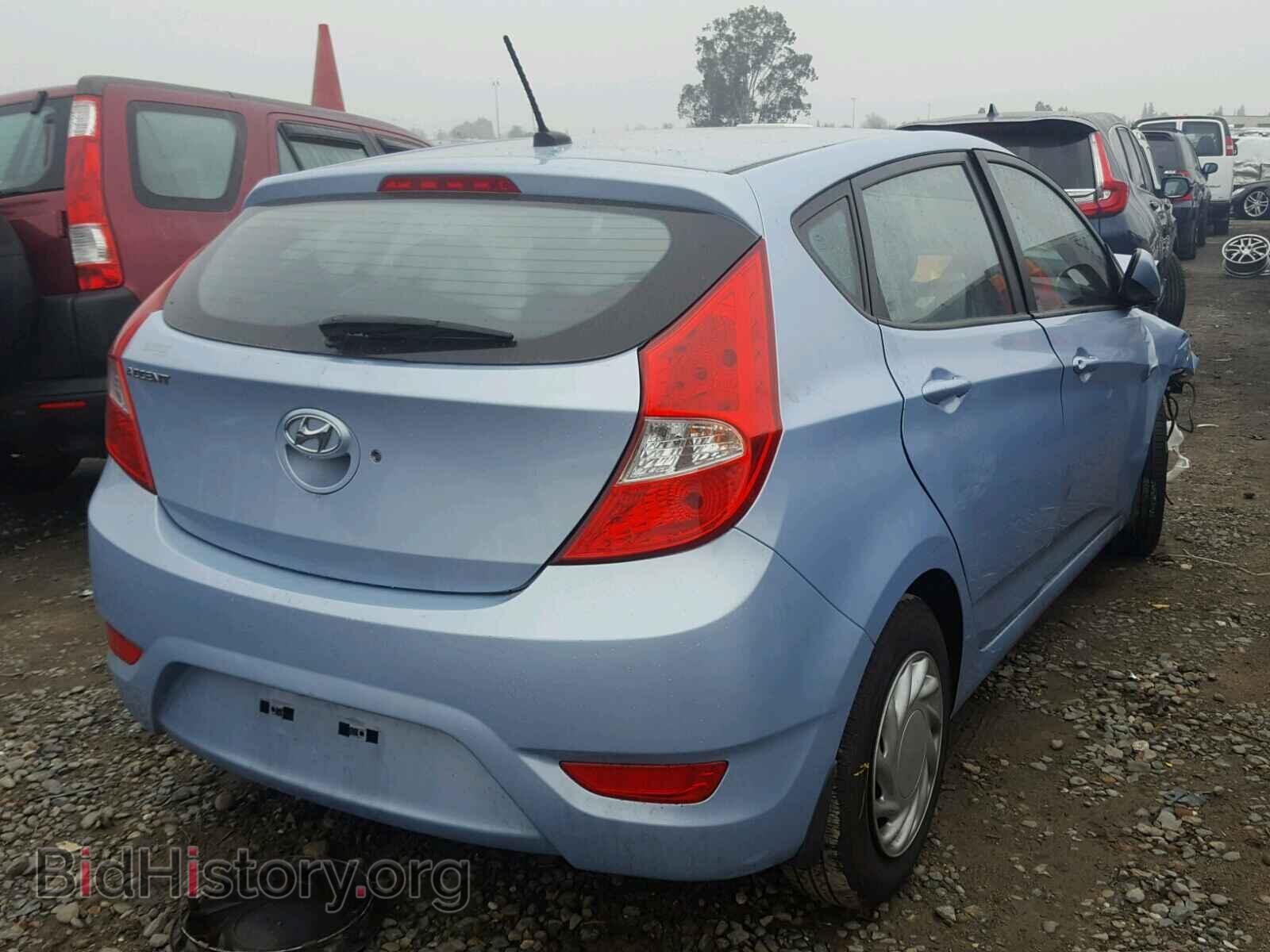 2014 HYUNDAI ACCENT - VIN: KMHCT5AE2EU157083 - Фото 4