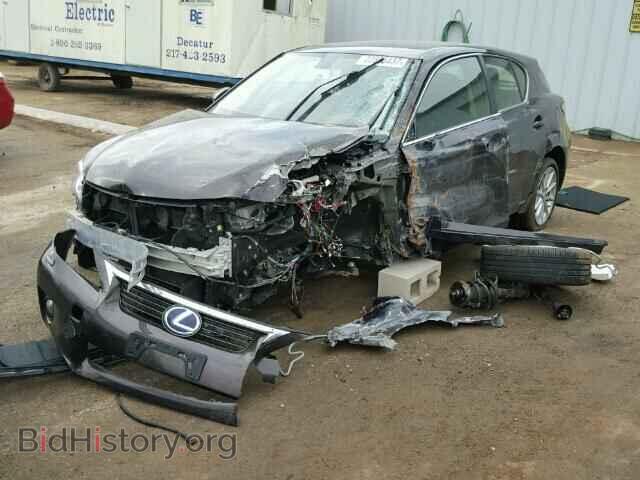 2012 LEXUS CT 200 - VIN: JTHKD5BH6C2086189 - Фото 2