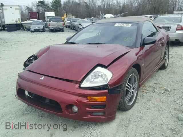 2004 MITSUBISHI ECLIPSE - VIN: 4A3AE75H14E065037 - Фото 2