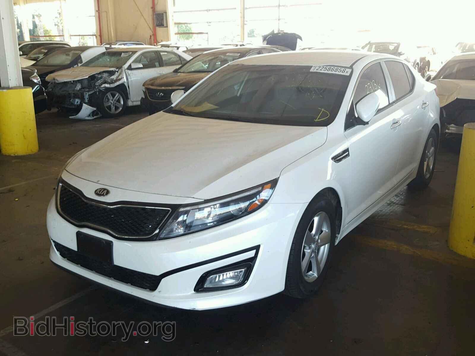 2015 KIA OPTIMA - VIN: KNAGM4A78F5598286 - Фото 2