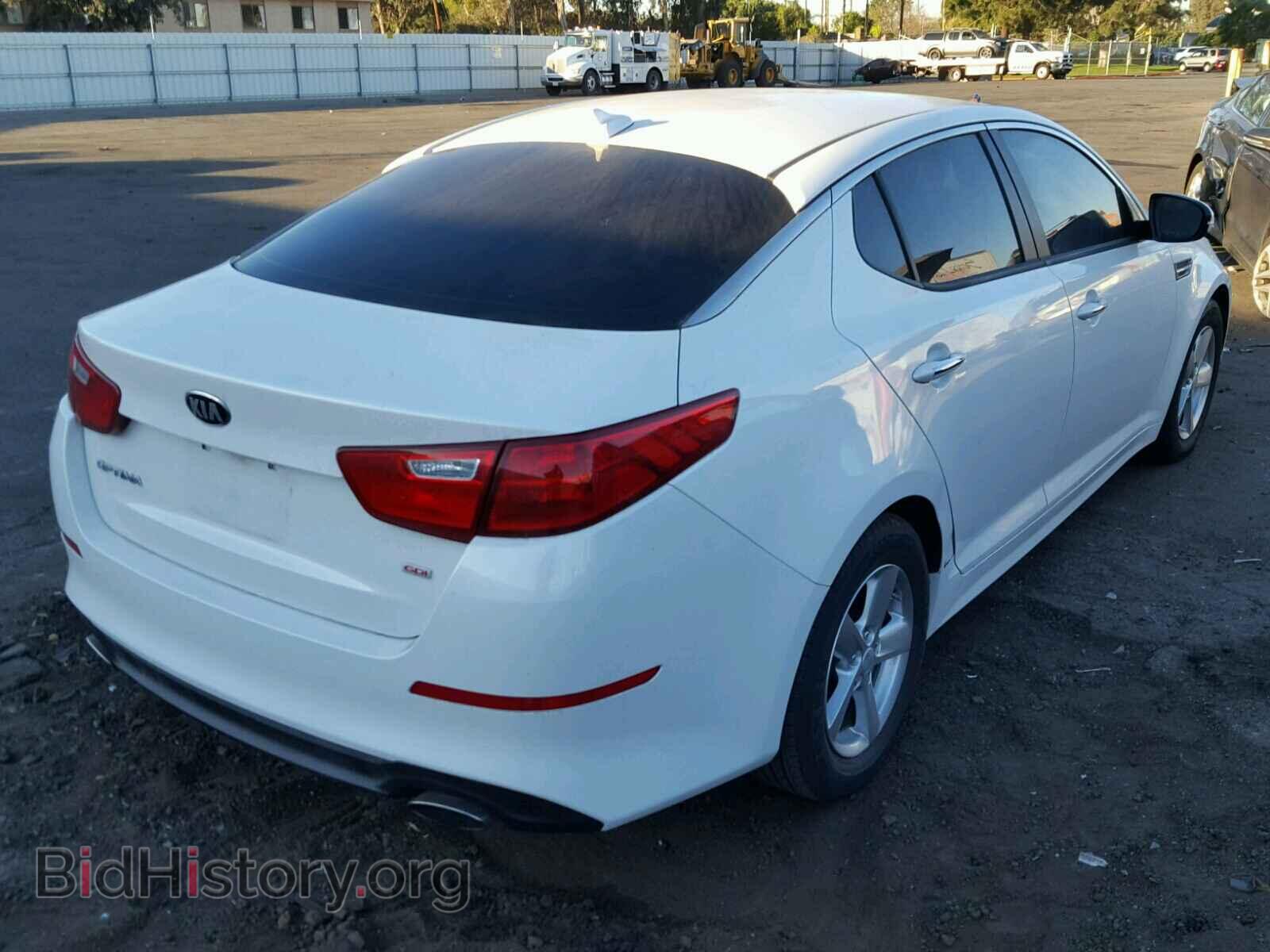 2015 KIA OPTIMA - VIN: KNAGM4A78F5598286 - Фото 4