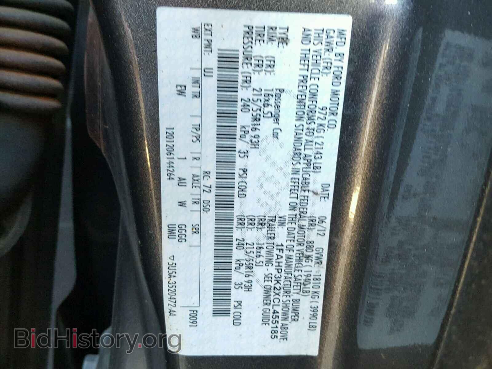 2012 FORD FOCUS - VIN: 1FAHP3K2XCL455185 - Photo 10