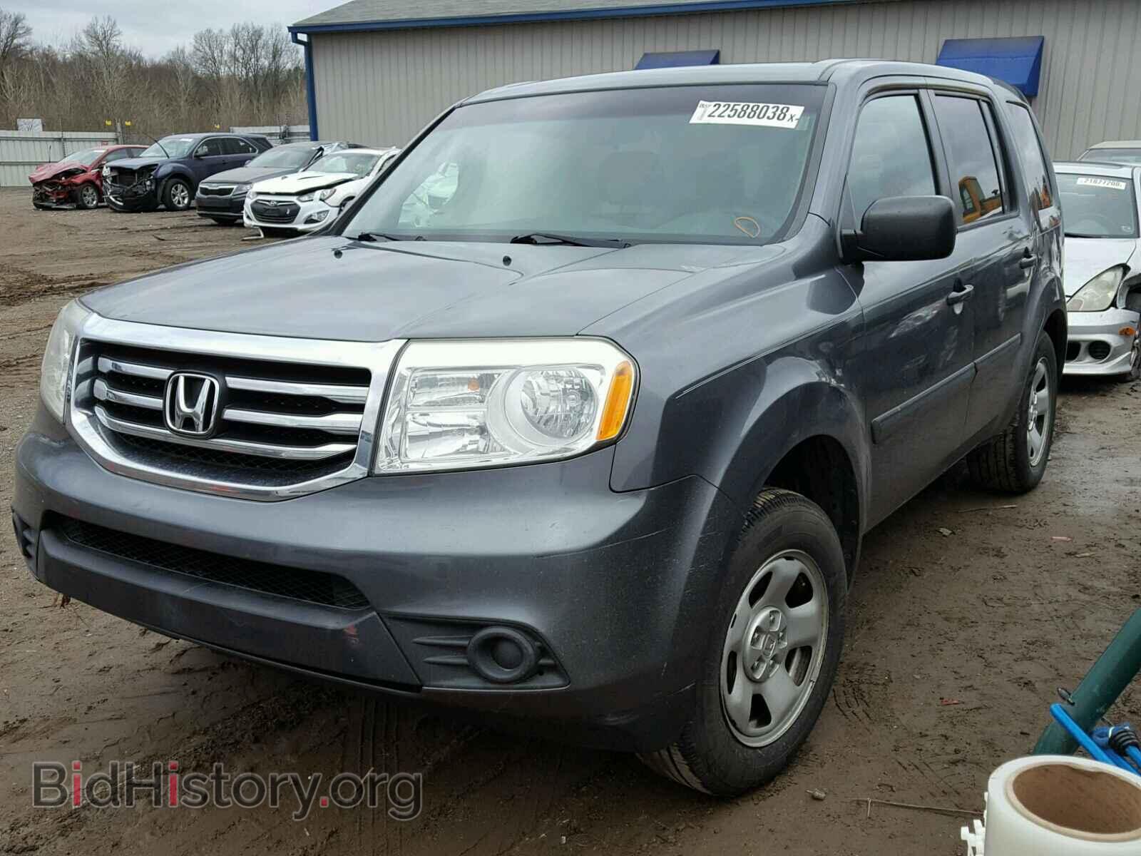2012 HONDA PILOT - VIN: 5FNYF3H22CB001777 - Фото 2