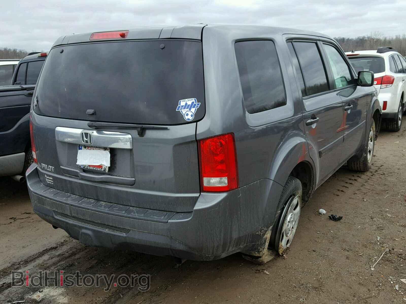 2012 HONDA PILOT - VIN: 5FNYF3H22CB001777 - Фото 4