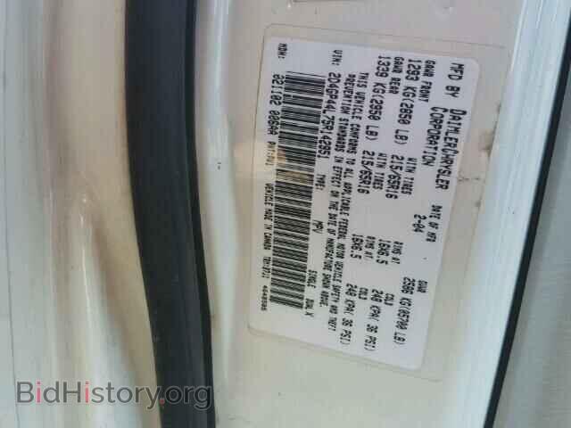 2005 DODGE CARAVAN - VIN: 2D4GP44L75R142951 - Фото 10